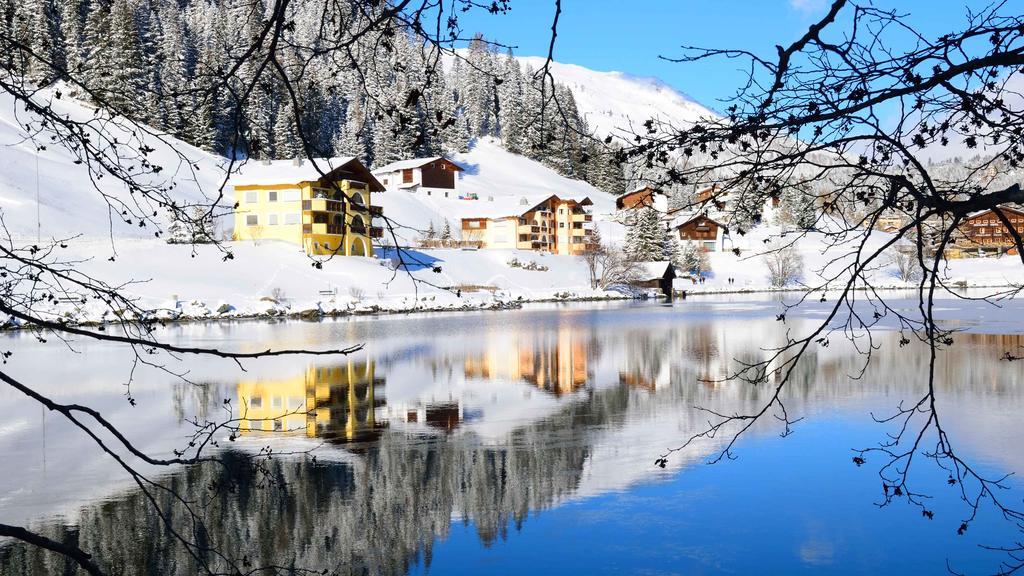 Haus Azalea Appartement Davos Buitenkant foto